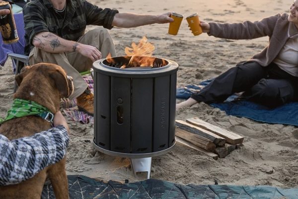 Packfire Brings Fold-Flat Portability to Smokeless Fire Pits